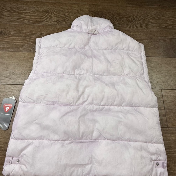 Free People FP Movement In a Bubble Puffer Vest Rose Quartz S NWT Oversized - Picture 11 of 14